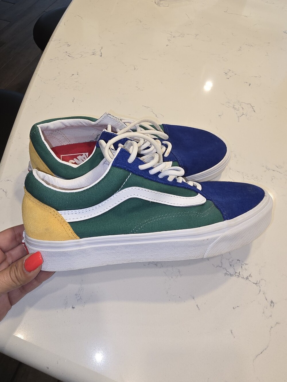 Vans Old Skool Yacht Club Shoes Mens 7.5 Or Womens 9
